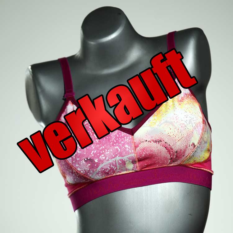 süße schöne attraktive bunte BH, Büsternhalter aus Biobaumwolle, Damenunterwäsche