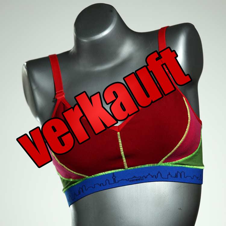 farbige attraktive preiswerte nachhaltige BH, Büsternhalter aus Biobaumwolle, Damenunterwäsche