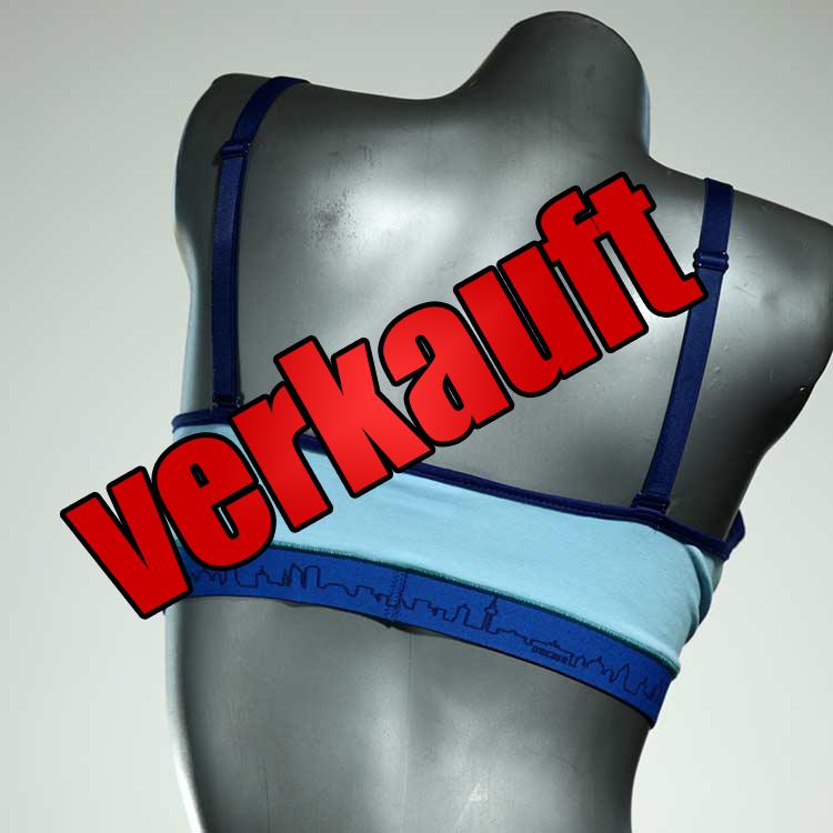 bequeme preiswerte handgemachte farbige BH, Büsternhalter aus Biobaumwolle, Damenunterwäsche