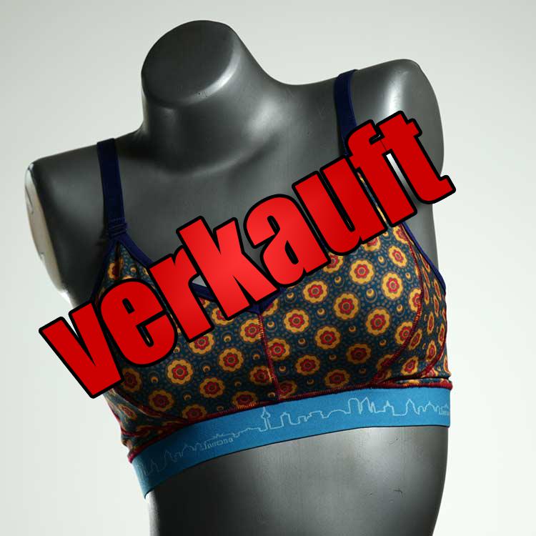 bequeme sexy gemusterte schöne BH, Büsternhalter aus Biobaumwolle, Damenunterwäsche