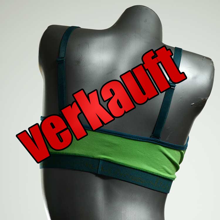 bunte bequeme günstige süße BH, Büsternhalter aus Biobaumwolle, Damenunterwäsche