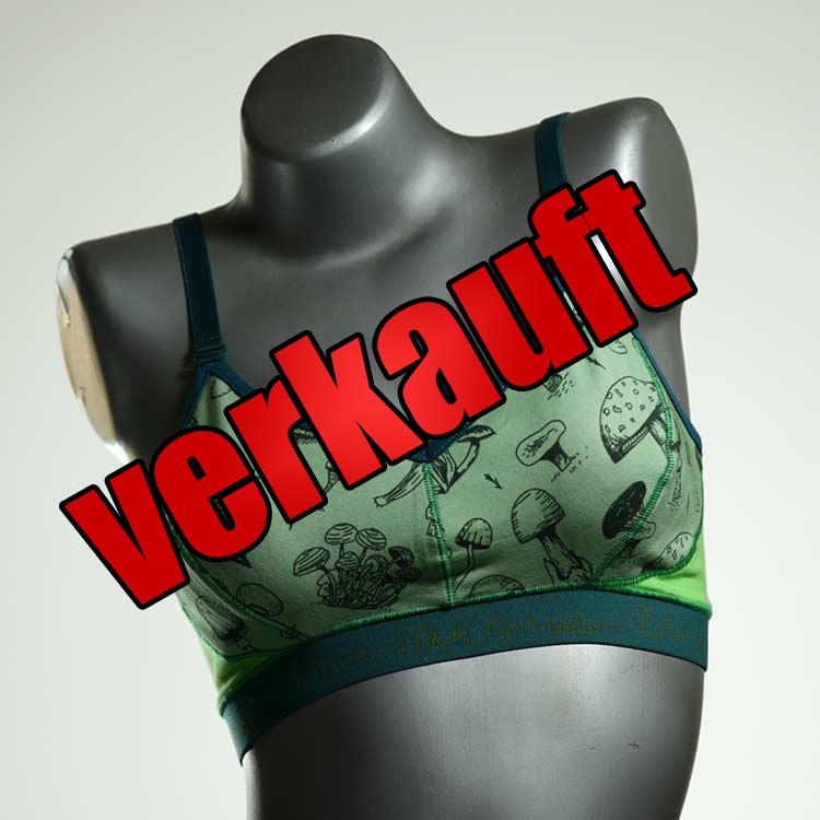 bunte bequeme günstige süße BH, Büsternhalter aus Biobaumwolle, Damenunterwäsche