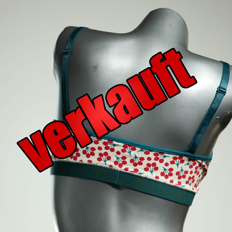 sexy schöne farbige handgemachte BH, Büsternhalter aus Biobaumwolle, Damenunterwäsche