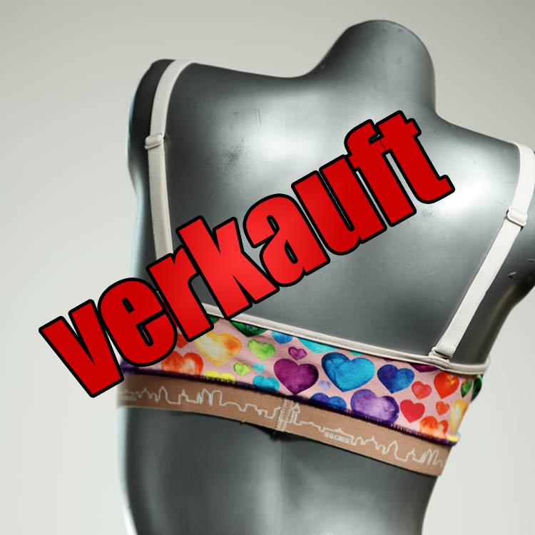 handgemachte schöne süße bequeme BH, Büsternhalter aus Biobaumwolle, Damenunterwäsche