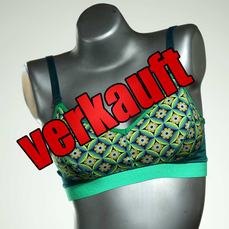 bequeme handgemachte ökologische attraktive BH, Büsternhalter aus Biobaumwolle, Damenunterwäsche