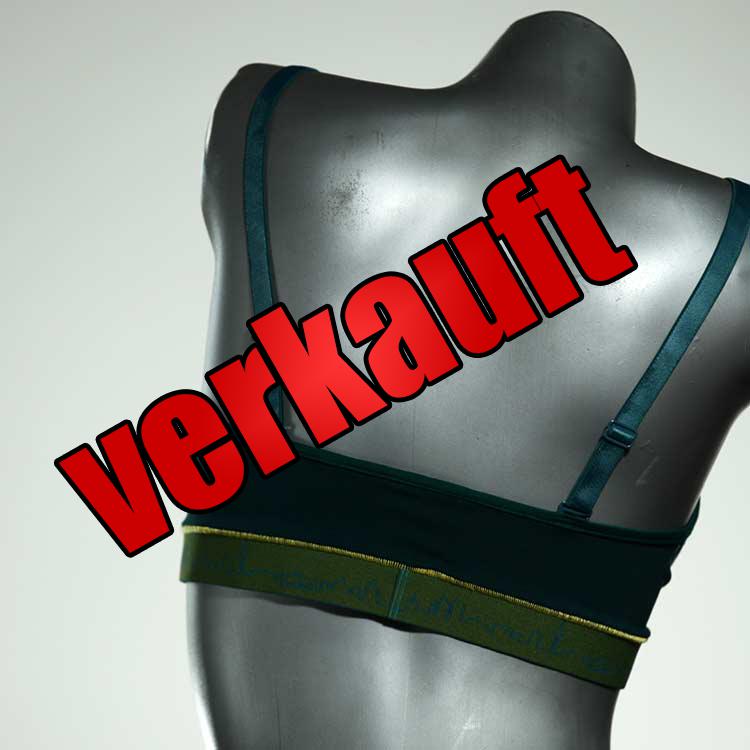 nachhaltige sexy handgemachte bunte BH, Büsternhalter aus Biobaumwolle, Damenunterwäsche