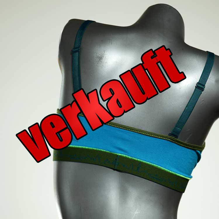 nachhaltige schöne sexy bunte BH, Büsternhalter aus Biobaumwolle, Damenunterwäsche