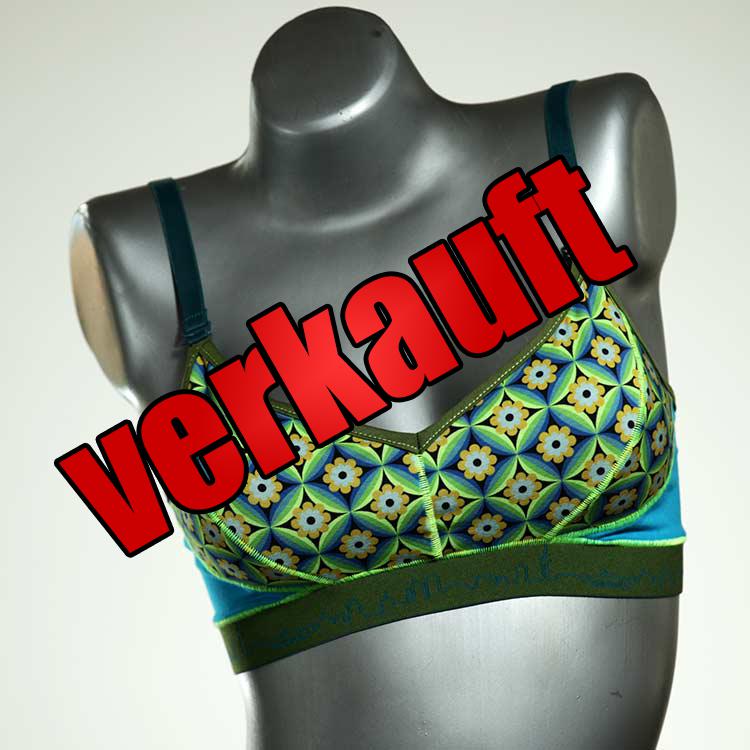 nachhaltige schöne sexy bunte BH, Büsternhalter aus Biobaumwolle, Damenunterwäsche