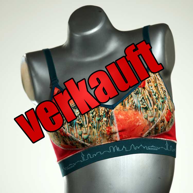 bunte sexy ökologische schöne BH, Büsternhalter aus Biobaumwolle, Damenunterwäsche
