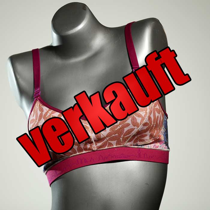 sexy süße bunte handgemachte BH, Büsternhalter aus Biobaumwolle, Damenunterwäsche