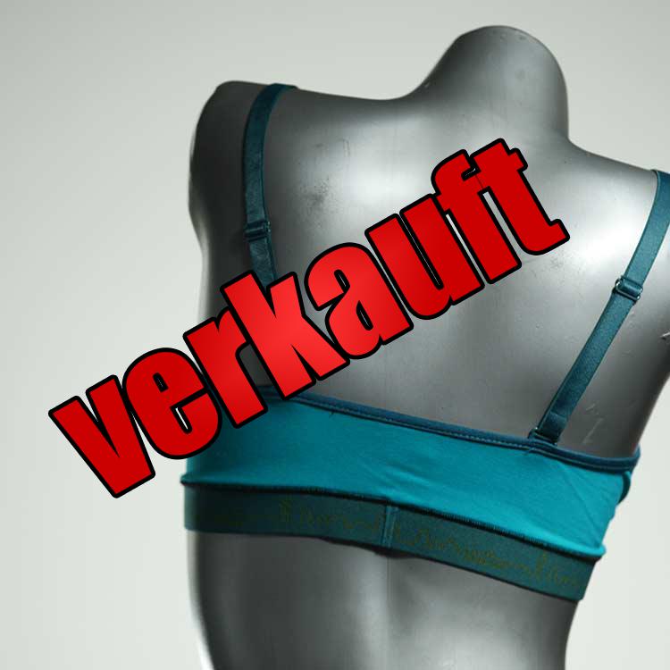 farbige handgemachte schöne bunte BH, Büsternhalter aus Biobaumwolle, Damenunterwäsche