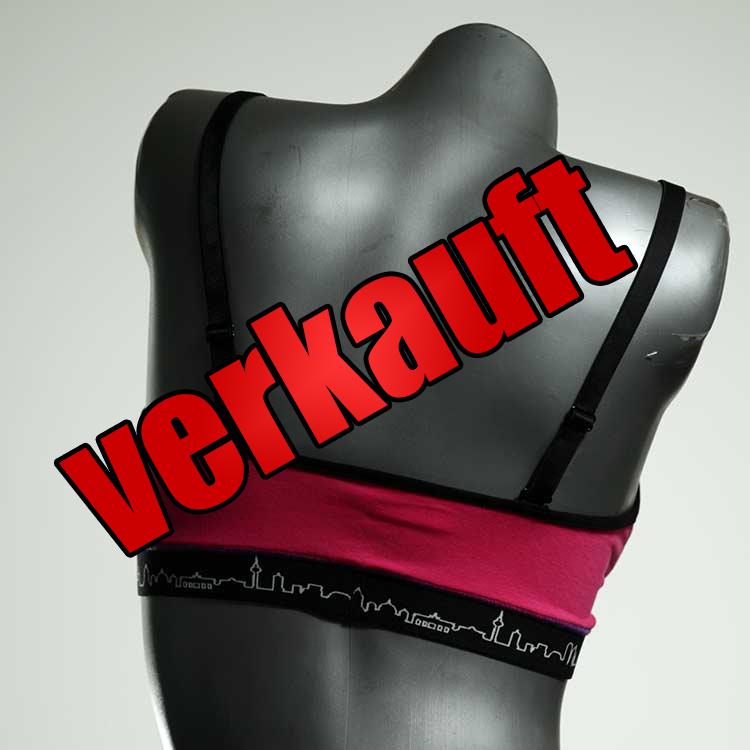 bequeme günstige farbige schöne BH, Büsternhalter aus Biobaumwolle, Damenunterwäsche