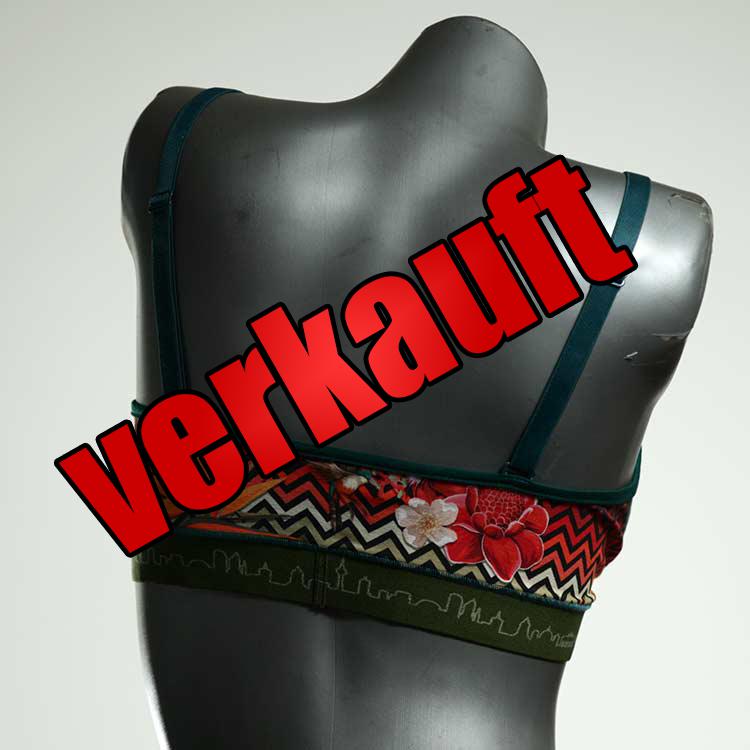 nachhaltige süße handgemachte farbige BH, Büsternhalter aus Biobaumwolle, Damenunterwäsche