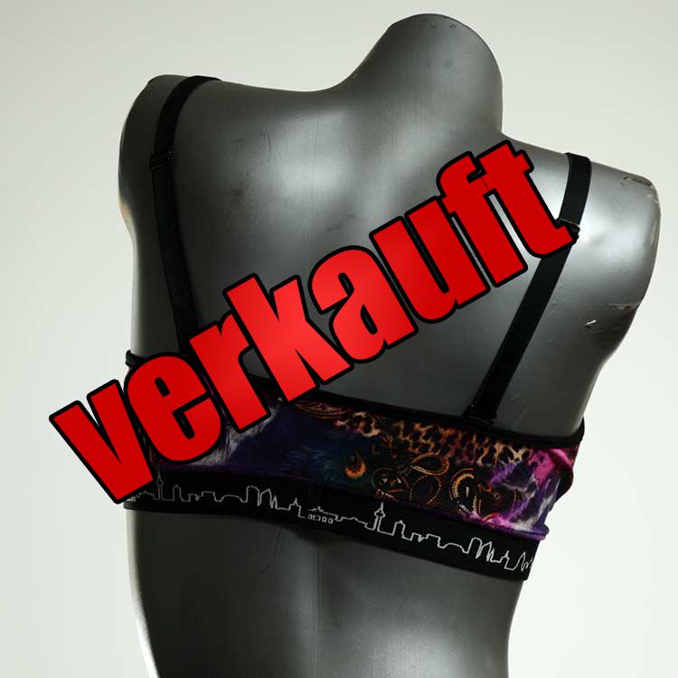 ökologische handgemachte farbige schöne BH, Büsternhalter aus Biobaumwolle, Damenunterwäsche