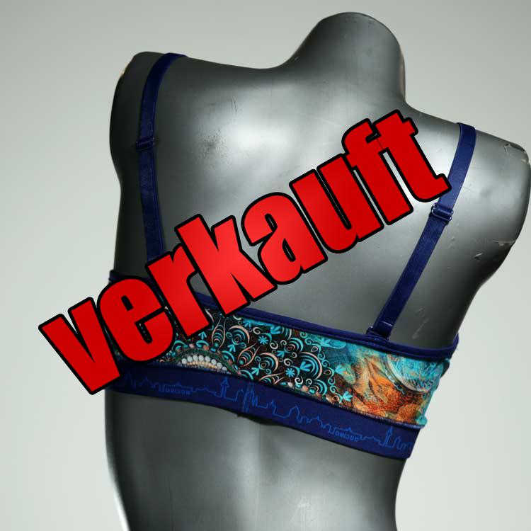 sexy preiswerte handgemachte bunte BH, Büsternhalter aus Biobaumwolle, Damenunterwäsche