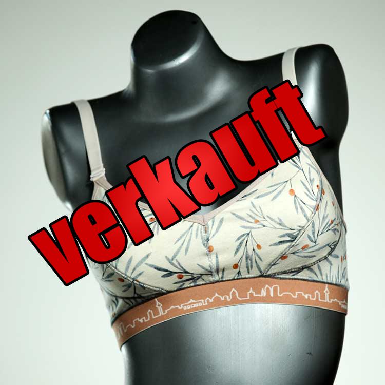 günstige nachhaltige farbige sexy BH, Büsternhalter aus Biobaumwolle, Damenunterwäsche