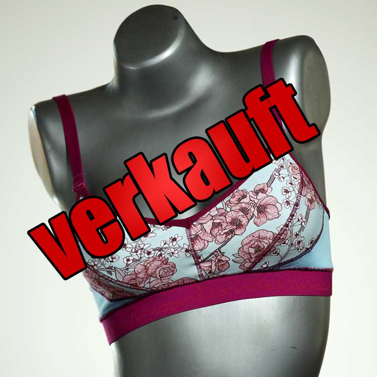 bequeme ökologische handgemachte preiswerte BH, Büsternhalter aus Biobaumwolle, Damenunterwäsche