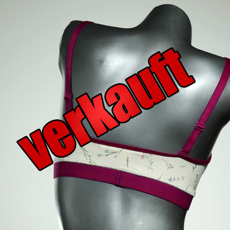 bunte ökologische günstige nachhaltige BH, Büsternhalter aus Biobaumwolle, Damenunterwäsche