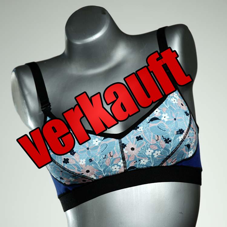 schöne bunte attraktive ökologische BH, Büsternhalter aus Biobaumwolle, Damenunterwäsche