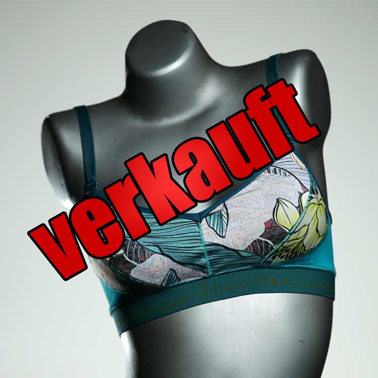 bequeme schöne ökologische handgemachte BH, Büsternhalter aus Biobaumwolle, Damenunterwäsche