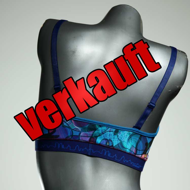 bequeme ökologische süße gemusterte BH, Büsternhalter aus Biobaumwolle, Damenunterwäsche