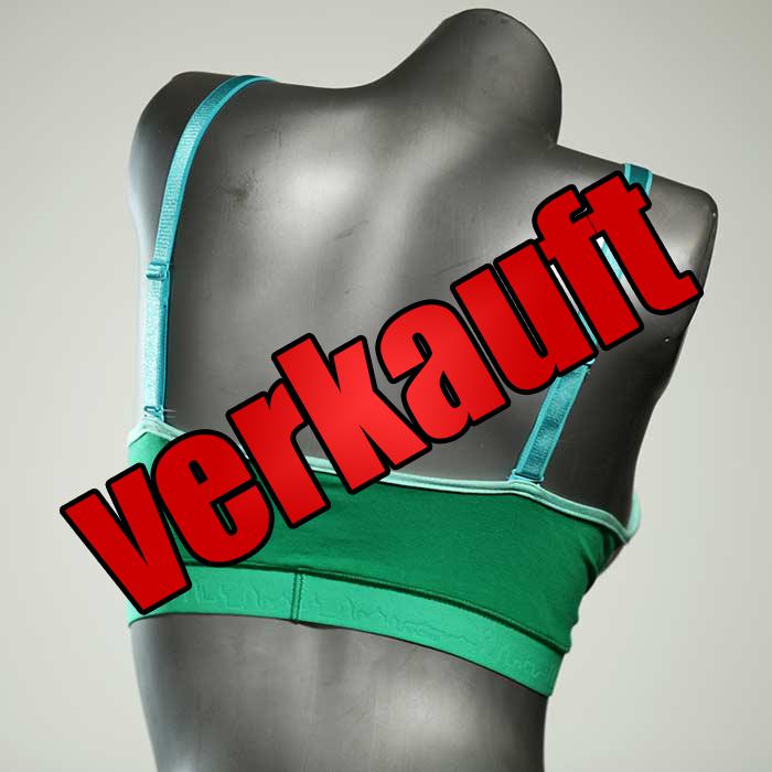 farbige schöne sexy bunte BH, Büsternhalter aus Biobaumwolle, Damenunterwäsche