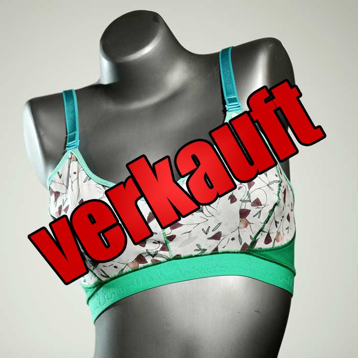 farbige schöne sexy bunte BH, Büsternhalter aus Biobaumwolle, Damenunterwäsche