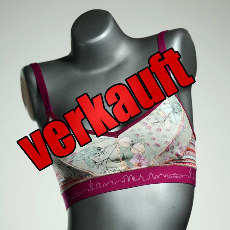 preiswerte nachhaltige schöne handgemachte BH, Büsternhalter aus Biobaumwolle, Damenunterwäsche