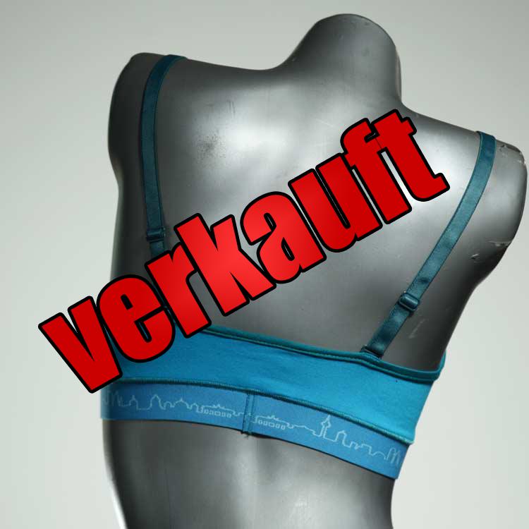 sexy günstige gemusterte nachhaltige BH, Büsternhalter aus Biobaumwolle, Damenunterwäsche