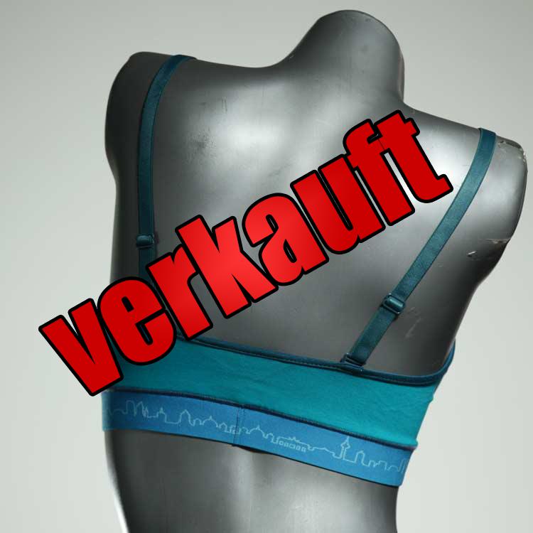 schöne ökologische attraktive gemusterte BH, Büsternhalter aus Biobaumwolle, Damenunterwäsche