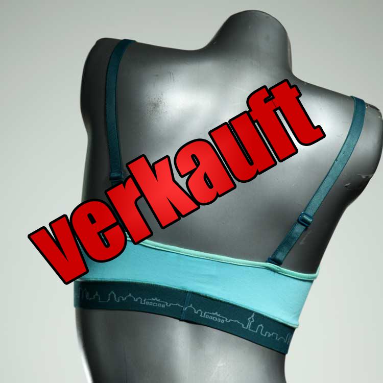 bunte handgemachte attraktive schöne BH, Büsternhalter aus Biobaumwolle, Damenunterwäsche