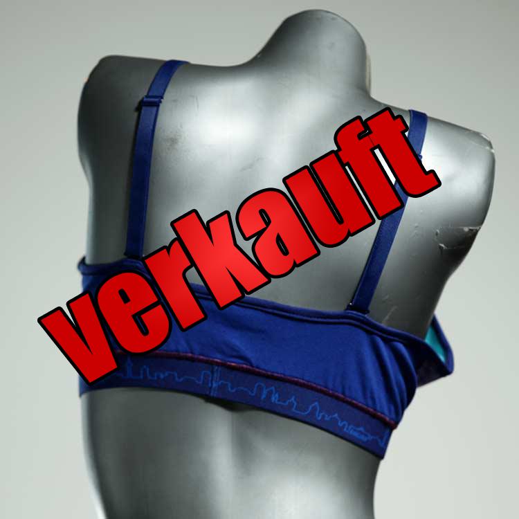 gemusterte bequeme süße sexy BH, Büsternhalter aus Biobaumwolle, Damenunterwäsche