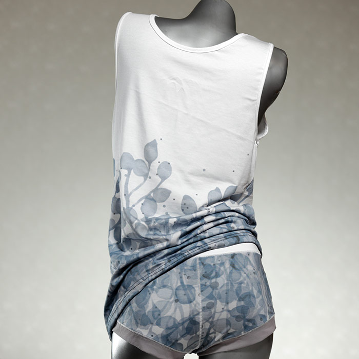 attraktive süße schöne preiswerte Unterwäsche Set für DamenPanty / Hotpant mit Top aus Biobaumwolle thumbnail