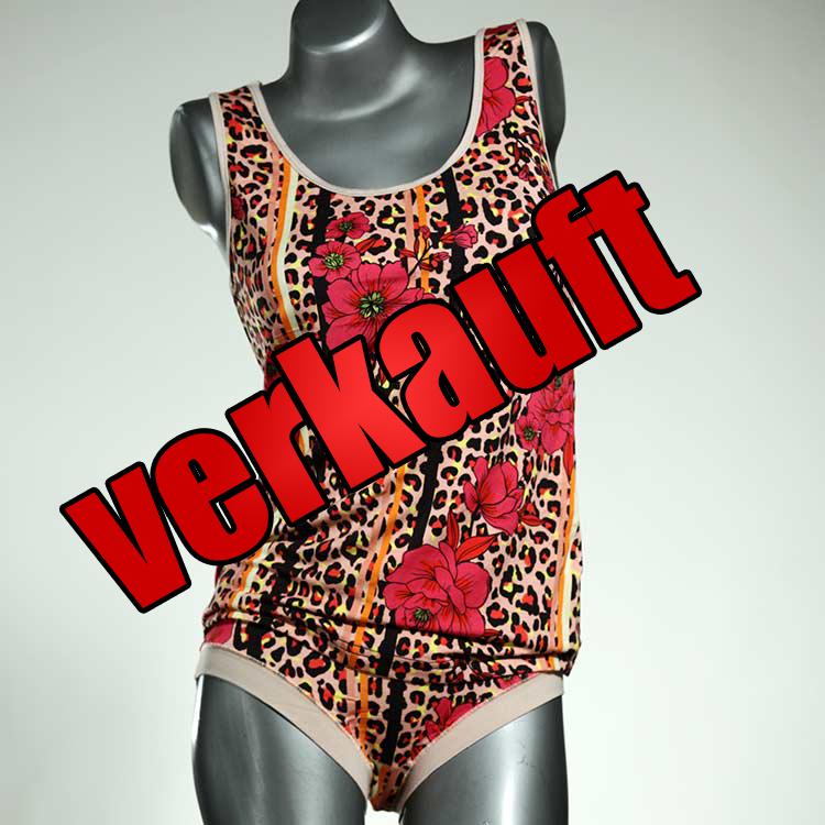 bequeme schöne sexy süße Unterwäsche Set für DamenPanty / Hotpant mit Top aus Biobaumwolle