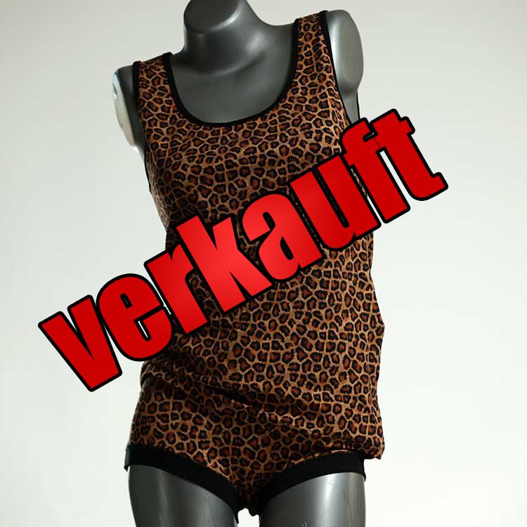 farbige sexy schöne günstige Unterwäsche Set für DamenPanty / Hotpant mit Top aus Biobaumwolle