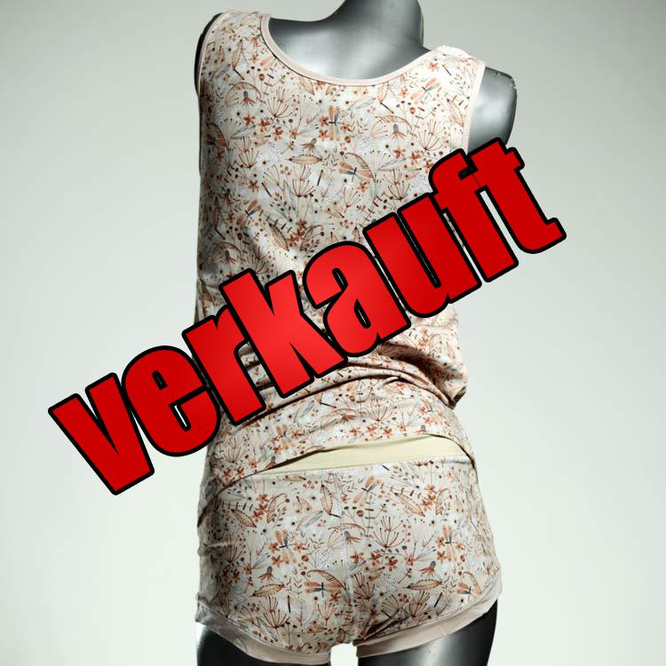 handgemachte nachhaltige attraktive günstige Bio Ensemble mit BH