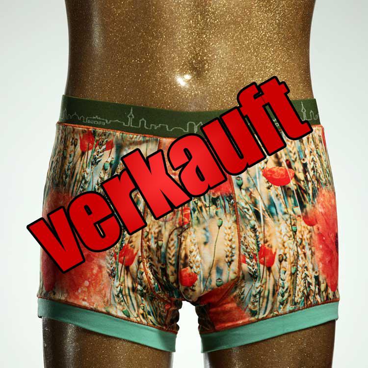 attraktiver günstiger farbiger nachhaltiger Herrenshort, Unterwäsche aus Biobaumwolle für Herren