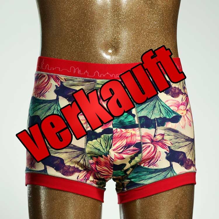 farbiger ökologischer schöner günstiger Herrenshort, Unterwäsche aus Biobaumwolle für Herren