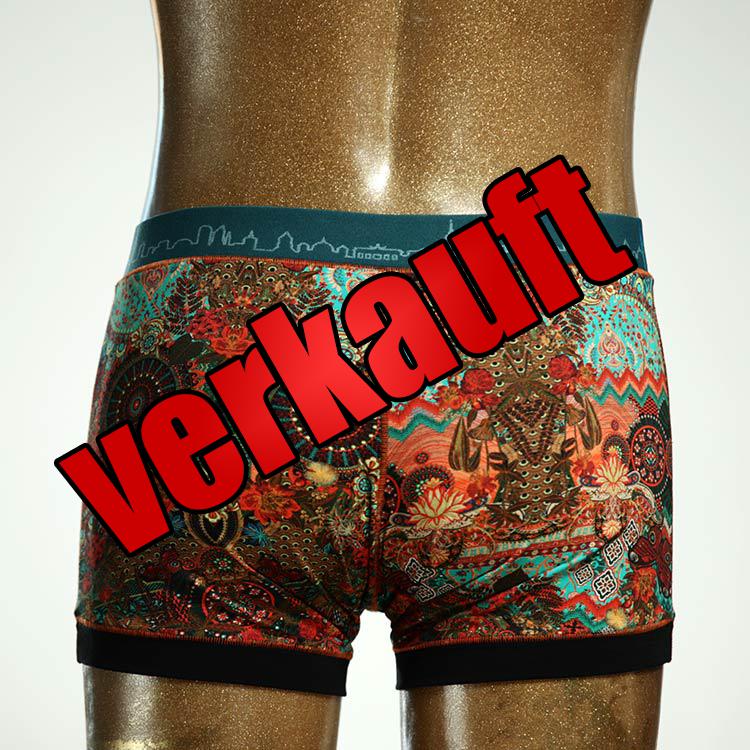 handgemachter günstiger attraktiver gemusterter Herrenshort, Unterwäsche aus Biobaumwolle für Herren