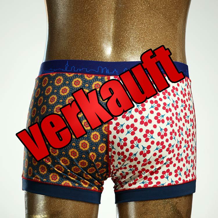 preiswerter gemusterter  sexy Herrenshort, Unterwäsche aus Biobaumwolle für Herren