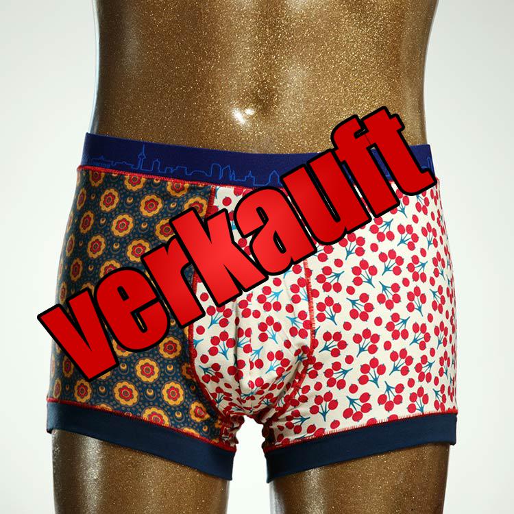 preiswerter gemusterter  sexy Herrenshort, Unterwäsche aus Biobaumwolle für Herren