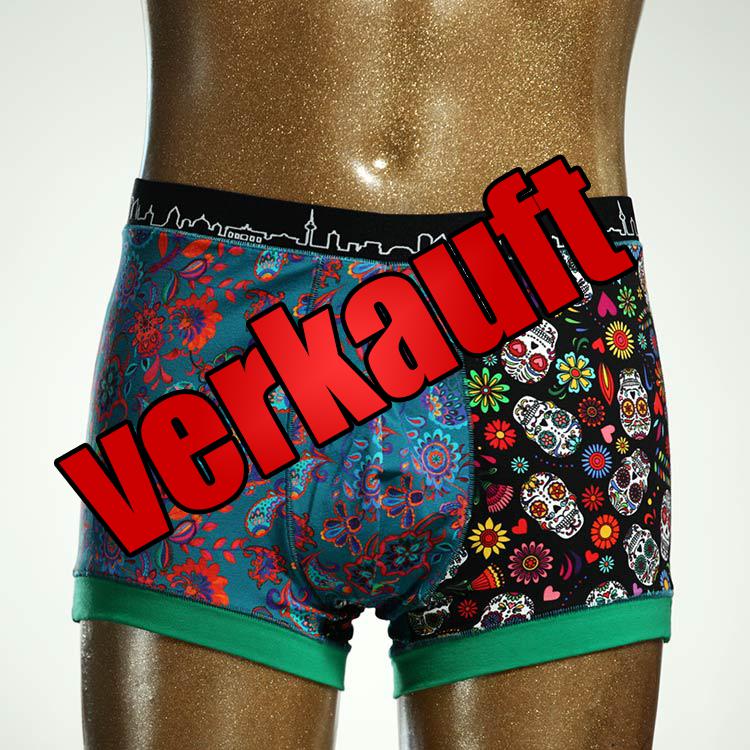 sexy attraktiver bunter farbiger Herrenshort, Unterwäsche aus Biobaumwolle für Herren