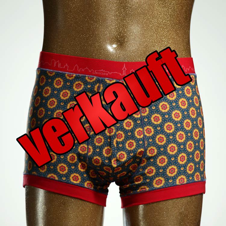 bunter nachhaltiger sexy ökologischer Herrenshort, Unterwäsche aus Biobaumwolle für Herren