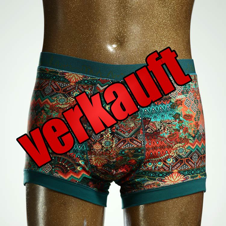 bunter farbiger schöner günstiger Herrenshort, Unterwäsche aus Biobaumwolle für Herren