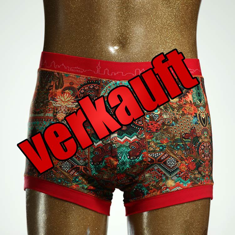 bunter sexy ökologischer süßer Herrenshort, Unterwäsche aus Biobaumwolle für Herren