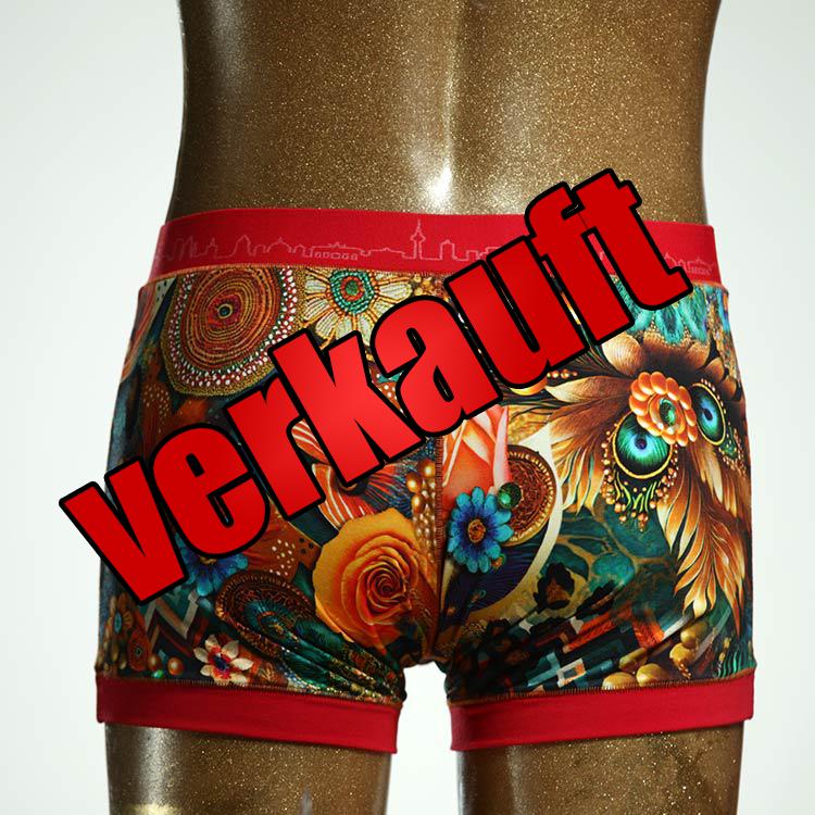 attraktiver bunter sexy gemusterter Herrenshort, Unterwäsche aus Biobaumwolle für Herren