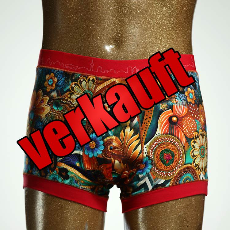 attraktiver bunter sexy gemusterter Herrenshort, Unterwäsche aus Biobaumwolle für Herren