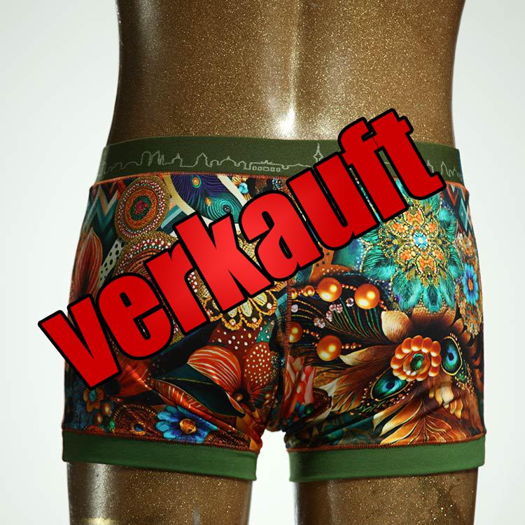 nachhaltiger gemusterter sexy günstiger Herrenshort, Unterwäsche aus Biobaumwolle für Herren