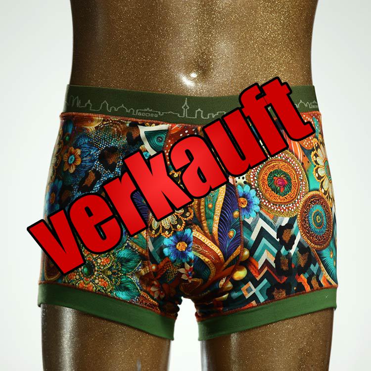 nachhaltiger gemusterter sexy günstiger Herrenshort, Unterwäsche aus Biobaumwolle für Herren
