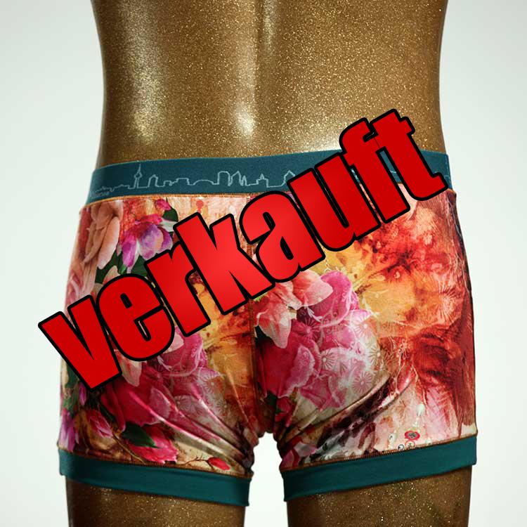 bequemer farbiger handgemachter Herrenshort, Unterwäsche aus Biobaumwolle für Herren